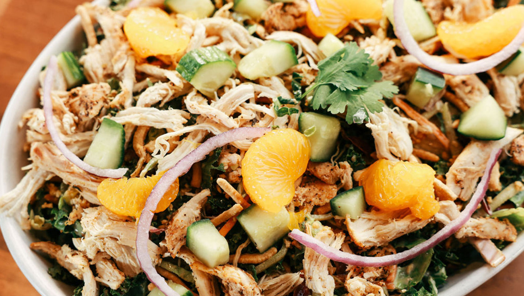 Mandarin Chicken Salad at The Good Sport Charlottesville 
