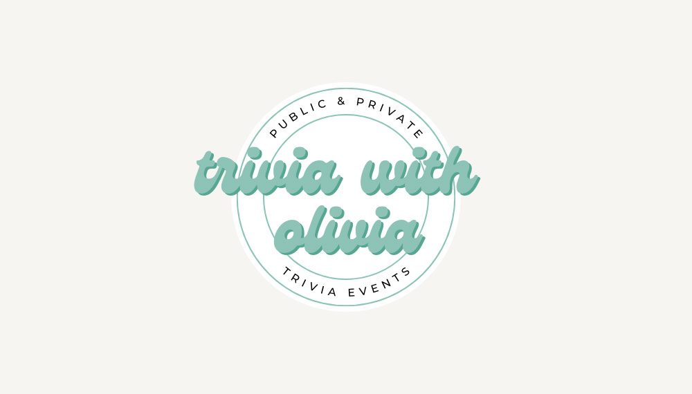 Logo for Trivia with Olivia