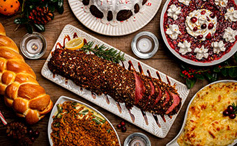 Holiday Meal Spread
